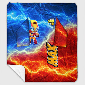 Плед с рукавами с принтом Brawl Stars (Мах) в городе Новоалтайск, 100% полиэстер | Закругленные углы, все края обработаны. Ткань не мнется и не растягивается. Размер 170*145 | Тематика изображения на принте: brawl | moba | stars | supercell | игра | мах