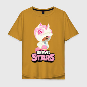 Мужская футболка хлопок Oversize с принтом Leon Unicorn Brawl Stars в городе Новоалтайск, 100% хлопок | свободный крой, круглый ворот, “спинка” длиннее передней части | brawl | brawl st | brawl stars | colt | game | leon | mobo | poco | shelly | stars | unicorn | бравл | динамайк | единорог | игра | игры | кольт | леон | лого | мобильные игры | надпись | поко | старс | шелли