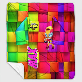 Плед с рукавами с принтом Brawl Stars (Мах) в городе Новоалтайск, 100% полиэстер | Закругленные углы, все края обработаны. Ткань не мнется и не растягивается. Размер 170*145 | Тематика изображения на принте: brawl | moba | stars | supercell | игра | мах