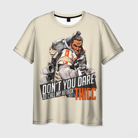 Мужская футболка 3D с принтом  Apex Legends в городе Новоалтайск, 100% полиэфир | прямой крой, круглый вырез горловины, длина до линии бедер | battle | best | buls | epic | gameplay | loot | royale | stream | titanfall | апекс | битва | булс | королевская | легендс | лутбокс | робот | спектры | титан