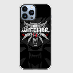 Чехол для iPhone 13 Pro Max с принтом ВЕДЬМАК КОГТИ   ВОЛК НА ФОНЕ   THE WITCHER в городе Новоалтайск,  |  | Тематика изображения на принте: geralt | the witcher | the witcher wild hunt | witcher | wolf | аард | аксий | белый волк | ведьмак | ведьмак 3 | волк | геральт | игни | ирден | йенифер | каер морхен | квен | охотник | трисс | цири | школа волка