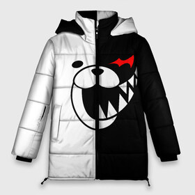Женская зимняя куртка 3D с принтом MONOKUMA (КАПЮШОН) в городе Новоалтайск, верх — 100% полиэстер; подкладка — 100% полиэстер; утеплитель — 100% полиэстер | длина ниже бедра, силуэт Оверсайз. Есть воротник-стойка, отстегивающийся капюшон и ветрозащитная планка. 

Боковые карманы с листочкой на кнопках и внутренний карман на молнии | anime | bear | black  white | danganronpa | kurokuma | monodam | monokuma | monomi | monotaro | rabbit | school | shirokuma | аниме | главарь | мoноми | монокума | черно белый | школа