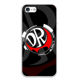 Чехол для iPhone 5/5S матовый с принтом MONOKUMA DANGANRONPA в городе Новоалтайск, Силикон | Область печати: задняя сторона чехла, без боковых панелей | anime | bear | black  white | danganronpa | kurokuma | monodam | monokuma | monomi | monotaro | rabbit | school | shirokuma | аниме | главарь | мoноми | монокума | черно белый | школа