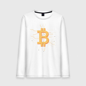 Мужской лонгслив хлопок с принтом Биткоин в городе Новоалтайск, 100% хлопок |  | bitcoin | coin | cryptocurrency | currency | gold | mining | money | symbol | биткоин | богатство | валюта | деньги | золото | интернет | коин | крипта | криптовалюта | майнинг | символ | трейдер