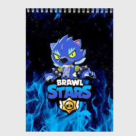 Скетчбук с принтом BRAWL STARS LEON ЛЕОН ОБОРОТЕНЬ в городе Новоалтайск, 100% бумага
 | 48 листов, плотность листов — 100 г/м2, плотность картонной обложки — 250 г/м2. Листы скреплены сверху удобной пружинной спиралью | brawl stars | crow | leon | leon shark | leon werewolf | sally leon | shark | stars | werewolf | акула | берли | ворон | леон | леон акула | оборотень | оборотень леон | спайк | эль примо