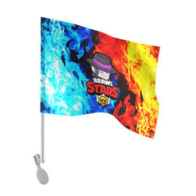 Флаг для автомобиля с принтом BRAWL STARS MORTIS в городе Новоалтайск, 100% полиэстер | Размер: 30*21 см | bibi | brawl stars | brock | bull | crow | dinomike | el primo | leon | mobile game | nita | poko | rirochet | stars | tara | бравл стар | ворон | леон | мобильные игры