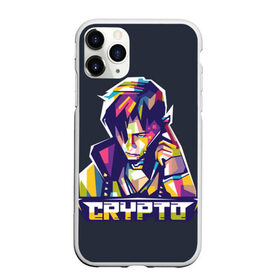 Чехол для iPhone 11 Pro Max матовый с принтом Apex Legends Crypto в городе Новоалтайск, Силикон |  | Тематика изображения на принте: battle | best | buls | epic | gameplay | loot | royale | stream | titanfall | апекс | битва | булс | королевская | легендс | лутбокс | робот | спектры | титан