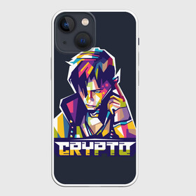 Чехол для iPhone 13 mini с принтом Apex Legends Crypto в городе Новоалтайск,  |  | Тематика изображения на принте: battle | best | buls | epic | gameplay | loot | royale | stream | titanfall | апекс | битва | булс | королевская | легендс | лутбокс | робот | спектры | титан