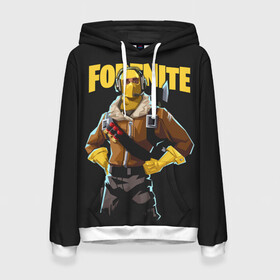 Женская толстовка 3D с принтом Fortnite  в городе Новоалтайск, 100% полиэстер  | двухслойный капюшон со шнурком для регулировки, мягкие манжеты на рукавах и по низу толстовки, спереди карман-кенгуру с мягким внутренним слоем. | battle | fortnite | funny | kills | royale | save | season | the | twitch | world | битва | борьба | зомби | королевская | оружие | скины | стратегия | фортнайт