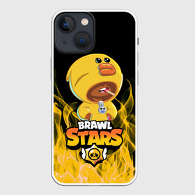 Чехол для iPhone 13 mini с принтом BRAWL STARS SALLY LEON. в городе Новоалтайск,  |  | bib | brawl stars | colt | crow | el brown | leon | leon shark | max | moba | sally leon | shark | акула | берли | биби | бравл старс | браун | ворон | жанр | игра | кольт | леон | леон акула | макс | нита | шелли