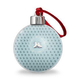 Ёлочный шар с принтом Фигруное катание в городе Новоалтайск, Пластик | Диаметр: 77 мм | Тематика изображения на принте: figure skating | коньки | конькобежный спорт | фигурное катание