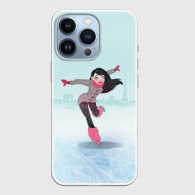 Чехол для iPhone 13 Pro с принтом Фигурное катание в городе Новоалтайск,  |  | Тематика изображения на принте: figure skating | коньки | конькобежный спорт | фигурное катание