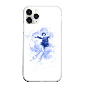 Чехол для iPhone 11 Pro Max матовый с принтом Фигурное катание в городе Новоалтайск, Силикон |  | Тематика изображения на принте: figure skating | коньки | конькобежный спорт | фигурное катание