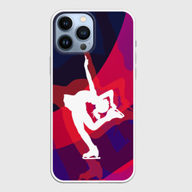 Чехол для iPhone 13 Pro Max с принтом Фигурное катание в городе Новоалтайск,  |  | Тематика изображения на принте: figure skating | коньки | конькобежный спорт | фигурное катание