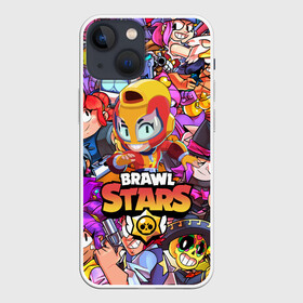 Чехол для iPhone 13 mini с принтом BRAWL STARS MAX в городе Новоалтайск,  |  | bibi | brawl stars | crow | el brown | leon | leon shark | max | sally leon | shark | stars | акула | биби | ворон | леон