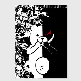 Скетчбук с принтом monokuma в городе Новоалтайск, 100% бумага
 | 48 листов, плотность листов — 100 г/м2, плотность картонной обложки — 250 г/м2. Листы скреплены сверху удобной пружинной спиралью | Тематика изображения на принте: danganronpa | monokuma | trigger happy havoc | аниме | игрушка | манга | медведь | монокума | монохром | мягкая игрушка робот | робот