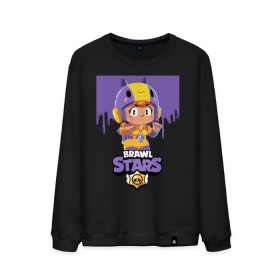 Мужской свитшот хлопок с принтом BRAWL STARS BEA. в городе Новоалтайск, 100% хлопок |  | 