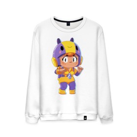 Мужской свитшот хлопок с принтом BRAWL STARS BEA. в городе Новоалтайск, 100% хлопок |  | bea | bibi | brawl stars | colt | crow | el brown | leon | leon shark | max | nita | sally leon | shark | акула | беа | берли | биби | бравл старс | браун | ворон | кольт | леон | леон акула | макс | нита | шелли