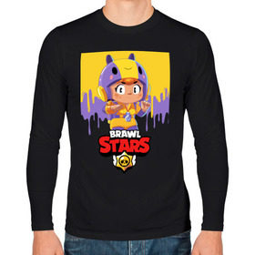 Мужской лонгслив хлопок с принтом BRAWL STARS BEA. в городе Новоалтайск, 100% хлопок |  | Тематика изображения на принте: bea | bibi | brawl stars | colt | crow | el brown | leon | leon shark | max | nita | sally leon | shark | акула | беа | берли | биби | бравл старс | браун | ворон | кольт | леон | леон акула | макс | нита | шелли
