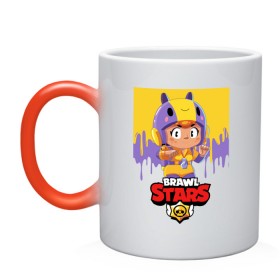 Кружка хамелеон с принтом BRAWL STARS BEA. в городе Новоалтайск, керамика | меняет цвет при нагревании, емкость 330 мл | bea | bibi | brawl stars | colt | crow | el brown | leon | leon shark | max | nita | sally leon | shark | акула | беа | берли | биби | бравл старс | браун | ворон | кольт | леон | леон акула | макс | нита | шелли