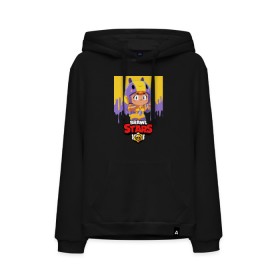 Мужская толстовка с принтом BRAWL STARS BEA. в городе Новоалтайск, френч-терри, мягкий теплый начес внутри (100% хлопок) | карман-кенгуру, эластичные манжеты и нижняя кромка, капюшон с подкладом и шнурком | Тематика изображения на принте: bea | bibi | brawl stars | colt | crow | el brown | leon | leon shark | max | nita | sally leon | shark | акула | беа | берли | биби | бравл старс | браун | ворон | кольт | леон | леон акула | макс | нита | шелли