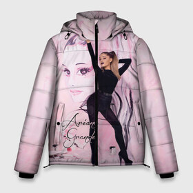 Мужская зимняя куртка 3D с принтом Ariana Grande в городе Новоалтайск, верх — 100% полиэстер; подкладка — 100% полиэстер; утеплитель — 100% полиэстер | длина ниже бедра, свободный силуэт Оверсайз. Есть воротник-стойка, отстегивающийся капюшон и ветрозащитная планка. 

Боковые карманы с листочкой на кнопках и внутренний карман на молнии. | ariana | grande | автор | ариана | гранде | музыкальный | певица | песен | продюсер