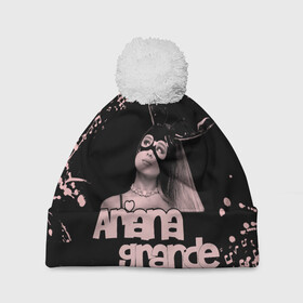 Шапка 3D c помпоном с принтом ARIANA GRANDE. в городе Новоалтайск, 100% полиэстер | универсальный размер, печать по всей поверхности изделия | ariana grande | k bye for now | nickelodeon | американская актриса | ари | ариана | ариана гранде | ариана гранде бутера | грандес | королевы крика | селена гомез