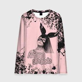 Мужской лонгслив 3D с принтом ARIANA GRANDE. в городе Новоалтайск, 100% полиэстер | длинные рукава, круглый вырез горловины, полуприлегающий силуэт | ariana grande | k bye for now | nickelodeon | американская актриса | ари | ариана | ариана гранде | ариана гранде бутера | грандес | королевы крика | селена гомез