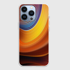 Чехол для iPhone 13 Pro с принтом Супер Плавные Линии в городе Новоалтайск,  |  | волны | плавные линии | полосы | рисунок | текстура