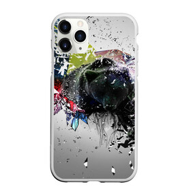 Чехол для iPhone 11 Pro Max матовый с принтом Бурый медведь в городе Новоалтайск, Силикон |  | бурый | водоворот | дикий | животные | зверь | медведь | река | фото