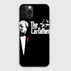Чехол для iPhone 12 Pro с принтом The Carfather Top Gear в городе Новоалтайск, силикон | область печати: задняя сторона чехла, без боковых панелей | godfather | grand tour | jeremy clarkson | the carfather | top gear | авто | ведущий | гран тур | джереми кларксон | крёстный отец | топ гир