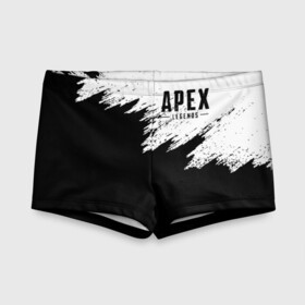 Детские купальные плавки 3D с принтом APEX LEGENDS | АПЕКС ЛЕГЕНДС в городе Новоалтайск, Полиэстер 85%, Спандекс 15% | Слитный крой, подклад по переду изделия, узкие бретели | Тематика изображения на принте: apex | apex legends | battle | battle royal | bloodhound | titanfall | wraith | апекс | апекс легендс | батл рояль | битва | война | каустик | королевская битва