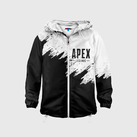 Детская ветровка 3D с принтом APEX LEGENDS | АПЕКС ЛЕГЕНДС в городе Новоалтайск, 100% полиэстер | подол и капюшон оформлены резинкой с фиксаторами, по бокам два кармана без застежек, один потайной карман на груди | apex | apex legends | battle | battle royal | bloodhound | titanfall | wraith | апекс | апекс легендс | батл рояль | битва | война | каустик | королевская битва