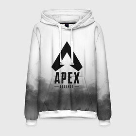 Мужская толстовка 3D с принтом APEX LEGENDS в городе Новоалтайск, 100% полиэстер | двухслойный капюшон со шнурком для регулировки, мягкие манжеты на рукавах и по низу толстовки, спереди карман-кенгуру с мягким внутренним слоем. | apex | apex legends | battle | battle royal | bloodhound | titanfall | wraith | апекс | апекс легендс | батл рояль | битва | война | каустик | королевская битва