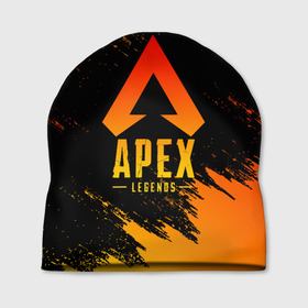 Шапка 3D с принтом APEX LEGENDS в городе Новоалтайск, 100% полиэстер | универсальный размер, печать по всей поверхности изделия | apex | apex legends | battle | battle royal | bloodhound | titanfall | wraith | апекс | апекс легендс | батл рояль | битва | война | каустик | королевская битва