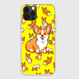 Чехол для iPhone 12 Pro Max с принтом Corgi в городе Новоалтайск, Силикон |  | Тематика изображения на принте: corgi | dog | dogs | волшебство | единорог | корги | мило | радуга | собаки | собачки