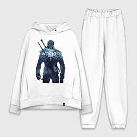 Женский костюм хлопок Oversize с принтом THE WITCHER в городе Новоалтайск,  |  | geralt of rivia | witcher | ведьмак | геральт из ривии | игра ведьмак | сериал ведьмак