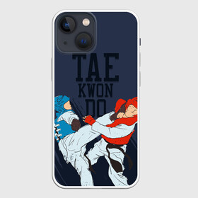 Чехол для iPhone 13 mini с принтом Taekwondo в городе Новоалтайск,  |  | taekwondo | восточные единоборства | единоборства | теквондо | тхэквондо | тэквондо