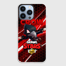Чехол для iPhone 13 Pro с принтом BRAWL STARS CROW в городе Новоалтайск,  |  | Тематика изображения на принте: bibi | brawl stars | crow | el brown | leon | leon shark | max | sally leon | shark | stars | акула | биби | ворон | леон