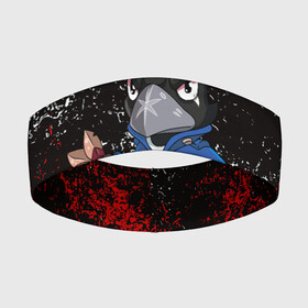 Повязка на голову 3D с принтом BRAWL STARS CROW | БРАВЛ СТАРС ВОРОН в городе Новоалтайск,  |  | bibi | brawl stars | crow | el brown | leon | leon shark | max | sally leon | shark | stars | акула | биби | ворон | леон