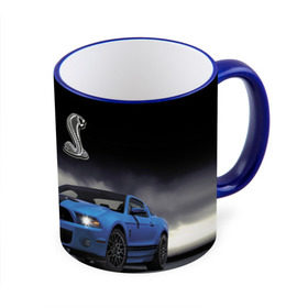 Кружка с принтом Shelby в городе Новоалтайск, керамика | ёмкость 330 мл | car | cobra | motorsport | mustang | power | race | snake | usa | автомобиль | автоспорт | гонка | змея | кобра | мощь | мустанг | сша