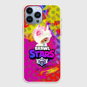 Чехол для iPhone 13 Pro Max с принтом BRAWL STARS LEON. в городе Новоалтайск,  |  | Тематика изображения на принте: bibi | brawl stars | brock | bull | crow | dinomike | el primo | leon | mobile game | nita | poko | ricochet | stars | tara | бравл старс | ворон | леон | мобильные игры
