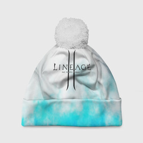 Шапка 3D c помпоном с принтом LINEAGE 2. в городе Новоалтайск, 100% полиэстер | универсальный размер, печать по всей поверхности изделия | armor | characters | erak note | kim sung hwan | lineage | lineage 2 | lineage antharas | lineage eternal | minimalism | shield | twilight resistance | warrior | персонажи