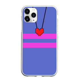 Чехол для iPhone 11 Pro матовый с принтом UNDERTALE FRISK (ФРИСК) в городе Новоалтайск, Силикон |  | asriel dreemurr | chara | frisk | gaster blaster | sans | undertale | азриэль дримурр | андертейл | гастер | меттатон | санс | фриск | чара