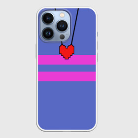 Чехол для iPhone 13 Pro с принтом UNDERTALE FRISK (ФРИСК) в городе Новоалтайск,  |  | asriel dreemurr | chara | frisk | gaster blaster | sans | undertale | азриэль дримурр | андертейл | гастер | меттатон | санс | фриск | чара