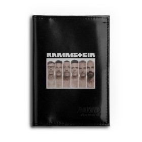 Обложка для автодокументов с принтом Rammstein в городе Новоалтайск, натуральная кожа |  размер 19,9*13 см; внутри 4 больших “конверта” для документов и один маленький отдел — туда идеально встанут права | kruspe | lindemann | metal | oliver | rammstein | richard | riedel | rock | till | кристиан | круспе | линдеманн | лоренц | метал | оливер | рамштайн | ридель | рихард | рок | тилль