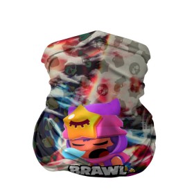 Бандана-труба 3D с принтом BRAWL STARS СЭНДИ в городе Новоалтайск, 100% полиэстер, ткань с особыми свойствами — Activecool | плотность 150‒180 г/м2; хорошо тянется, но сохраняет форму | 8 bit | bibi | brawl stars | brock | bull | crow | dinomike | el primo | leon | mobile game | nita | poko | ricochet | stars | tara | бравл старс | ворон | леон | мобильные игры