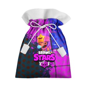 Подарочный 3D мешок с принтом BRAWL STARS СЭНДИ в городе Новоалтайск, 100% полиэстер | Размер: 29*39 см | 8 bit | bibi | brawl stars | brock | bull | crow | dinomike | el primo | leon | mobile game | nita | poko | ricochet | stars | tara | бравл старс | ворон | леон | мобильные игры