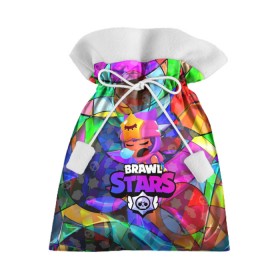 Подарочный 3D мешок с принтом BRAWL STARS СЭНДИ в городе Новоалтайск, 100% полиэстер | Размер: 29*39 см | 8 bit | bibi | brawl stars | brock | bull | crow | dinomike | el primo | leon | mobile game | nita | poko | ricochet | stars | tara | бравл старс | ворон | леон | мобильные игры