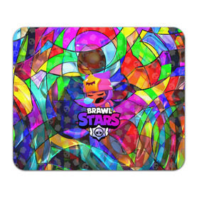 Коврик для мышки прямоугольный с принтом BRAWL STARS СЭНДИ в городе Новоалтайск, натуральный каучук | размер 230 х 185 мм; запечатка лицевой стороны | 8 bit | bibi | brawl stars | brock | bull | crow | dinomike | el primo | leon | mobile game | nita | poko | ricochet | stars | tara | бравл старс | ворон | леон | мобильные игры